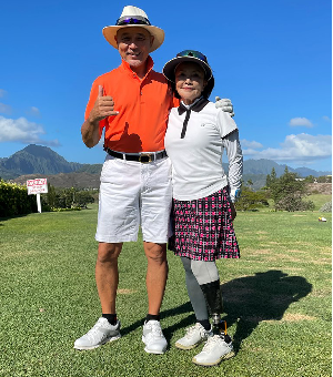 Enjoy golf in Hawaii
